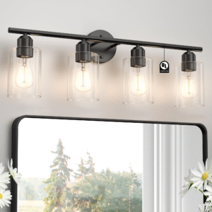 Bathroom Vanity Light Fixtures Black