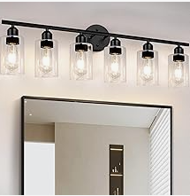 Bathroom Vanity Light Fixtures Matte Black