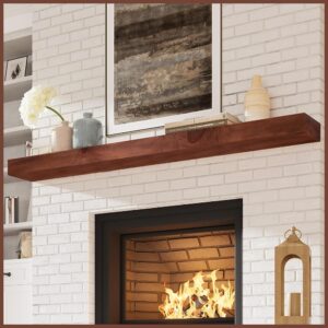 Fireplace Mantel-72 Inch - Oak