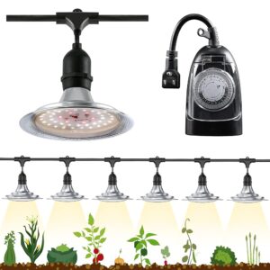 Outdoor LED Grow Light with Timer