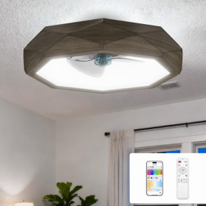 20 '' LED Ceiling Fan with Lights and Remote