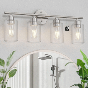 Bathroom Vanity Light Fixtures Brushed Nickel