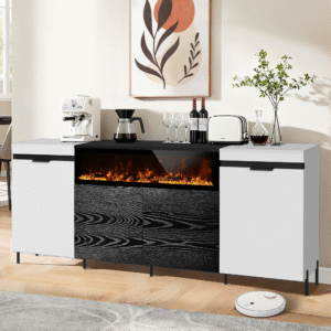 80" Large Sideboard Buffet Cabinet with Storage