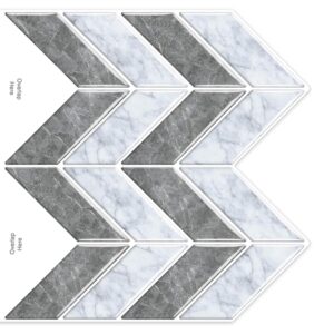 12PCS Peel and Stick Kitchen Backsplash Tiles
