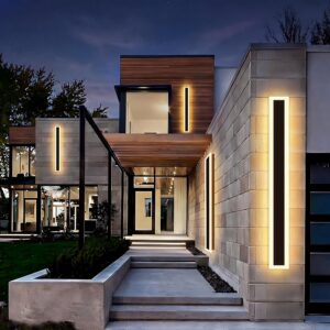 1Pack 39.3inch Hardwired Outdoor LED Wall Light