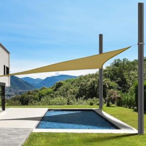 2 Packs Shade Sail Poles