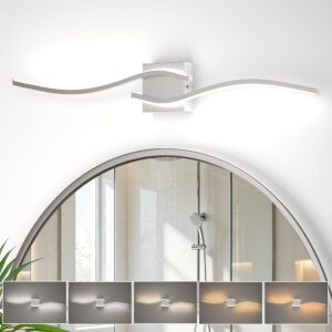 40" Brushed-Nickel 5CCT Vanity Light